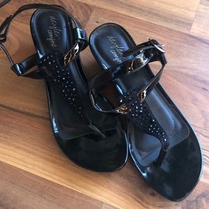 Low wedge sandal